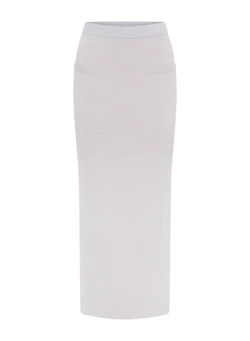 Gia Skirt - Sterling linen skirt relaxed