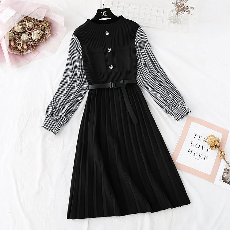 Long wool skirt knee length small fragrance retro bottomed skirt 2372 corduroy skirt comfortable Long wool skirt knee length small fragrance retro bottomed skirt 2372 corduroy skirt comfortable