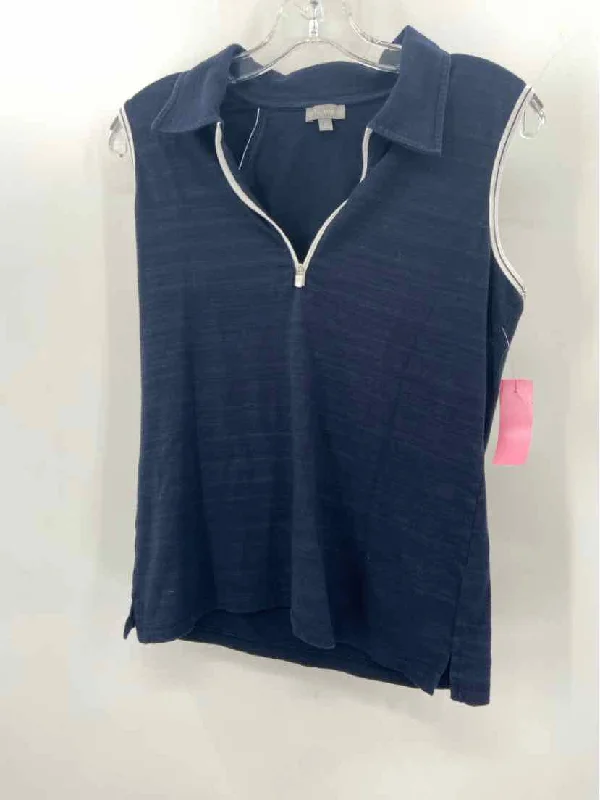 Pre-Owned Talbots Navy Size Small Tank Top navy tank top