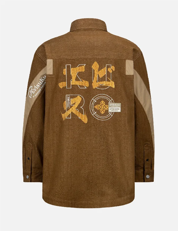 Sashiko Logo Embroidered Denim Shirt Jacket Lace Jacket Ribbed Jacket Sequined Jacket Sashiko Logo Embroidered Denim Shirt Jacket Lace Jacket Ribbed Jacket Sequined Jacket