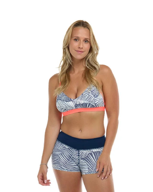 Body Glove Desert Island Alina Swimsuit Short - DENIM Mesh Detail Bikini