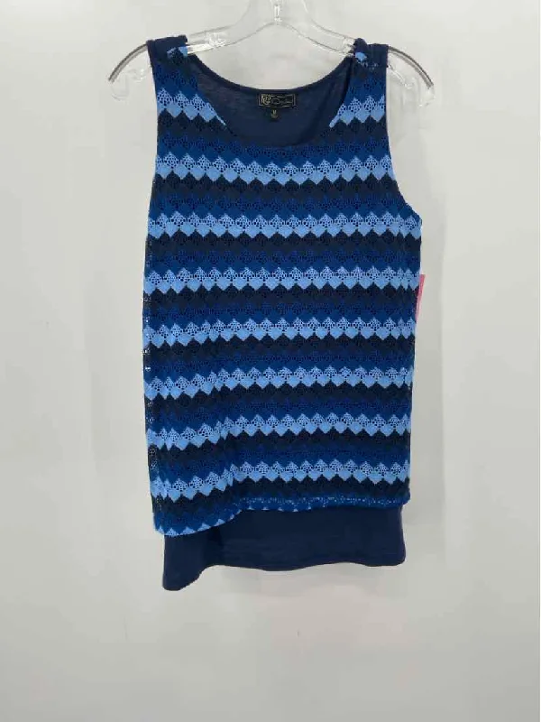 Pre-Owned DG2 Blue Size Medium Tank Top scoop neck tank
