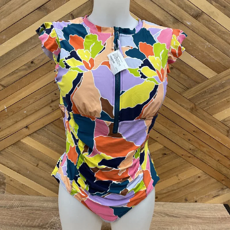 Anne Cole- One-Piece Swimsuit cap sleeve- MSRP $120 : Bright Multi colour -women-12 Comfortable Swim Shorts Anne Cole- One-Piece Swimsuit cap sleeve- MSRP $120 : Bright Multi colour -women-12 Comfortable Swim Shorts