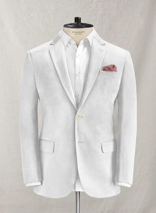 Loro Piana White Cotton Jacket Satin Jacket Silk Jacket Chiffon Jacket