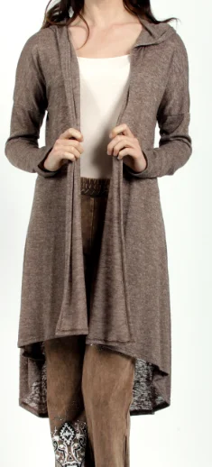 Women's Vocal Hooded Cardigan #11364C Sequined Glittery Shiny