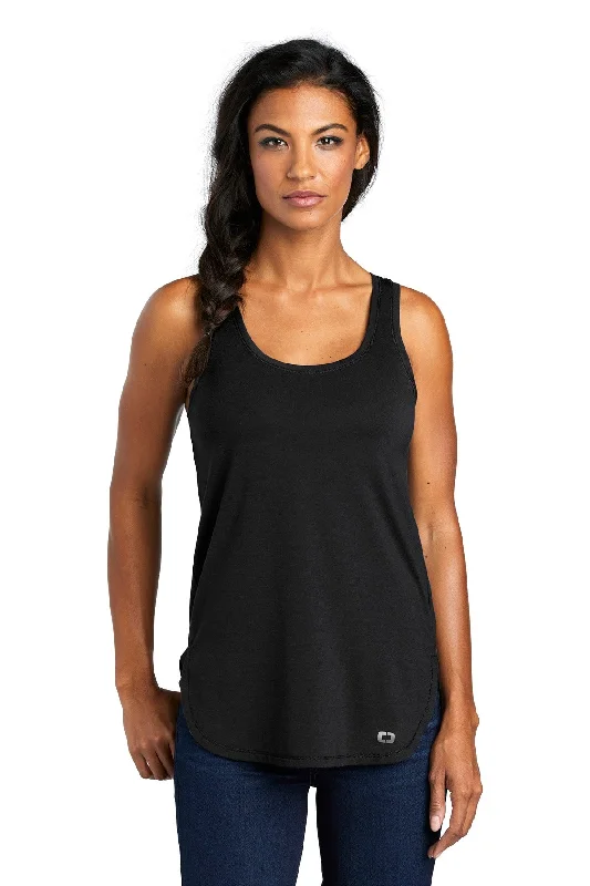 OGIO ® Ladies Luuma Tank. LOG801 grey tank top