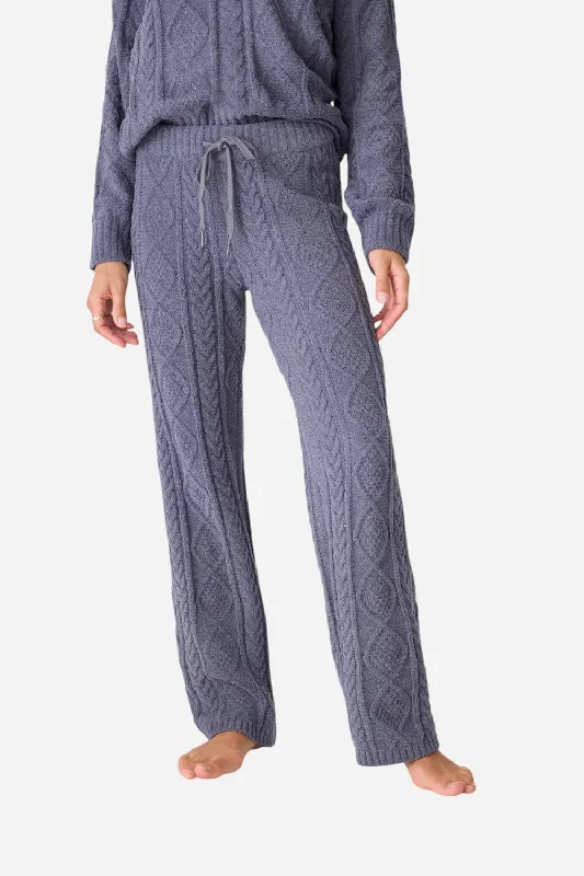 PJ Salvage Pant Cable Crew Charcoal Comfortable Jogging Pants