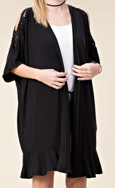 Women's Vocal Cardigan #16991SC Glossy Satin Silk