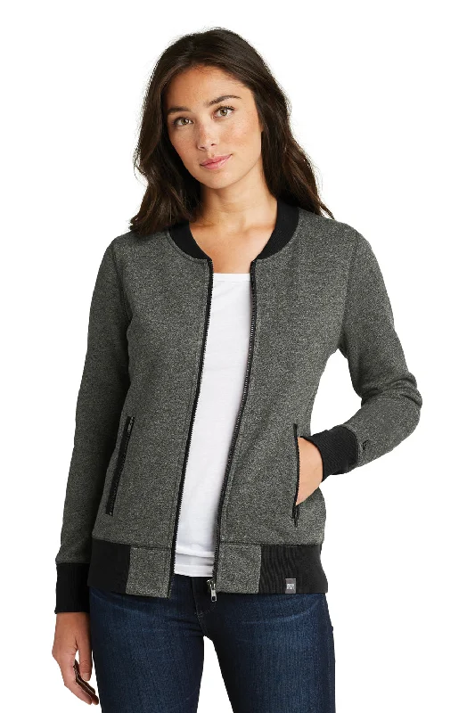 New Era Womens Sueded French Terry Full Zip Jacket - Black Twist/Black Quilted Jacket Puffer Jacket Insulated Jacket New Era Womens Sueded French Terry Full Zip Jacket - Black Twist/Black Quilted Jacket Puffer Jacket Insulated Jacket