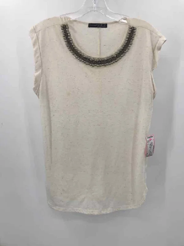 Pre-Owned Atmosphere Ivory Size 12 Beaded Tank Top flowy tank top