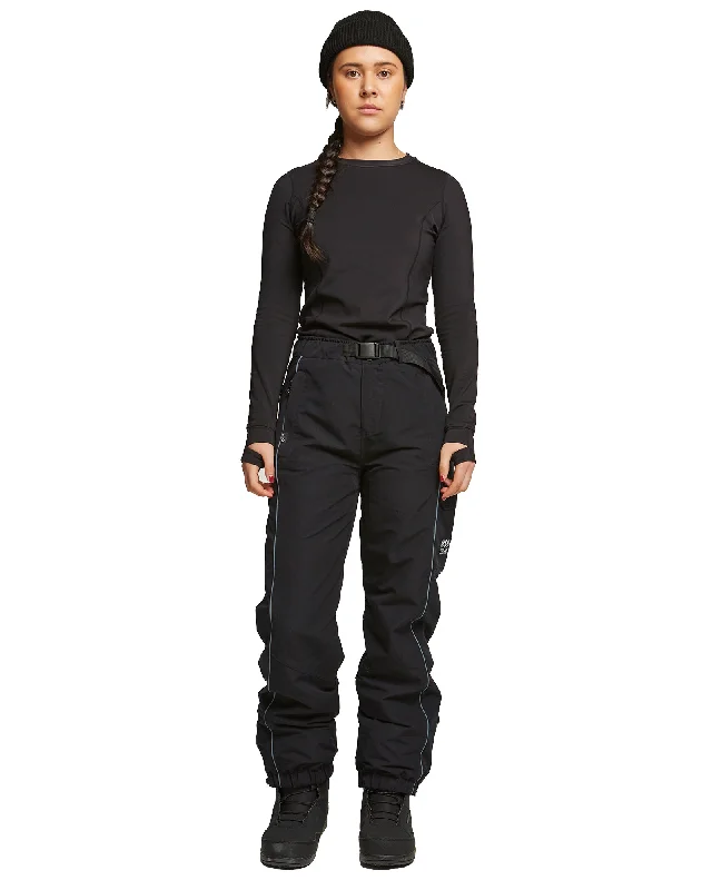 SHE RIPZ PANT - TRUE BLACK Casual Skinny Fit Pants