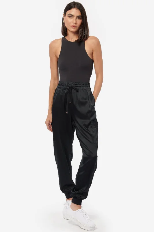 Cami NYC Elsie Pants in Black Soft Stretch Trousers
