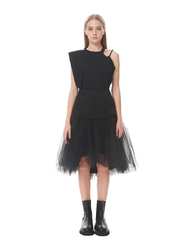 Military Tulle Skirt lightweight skirt design