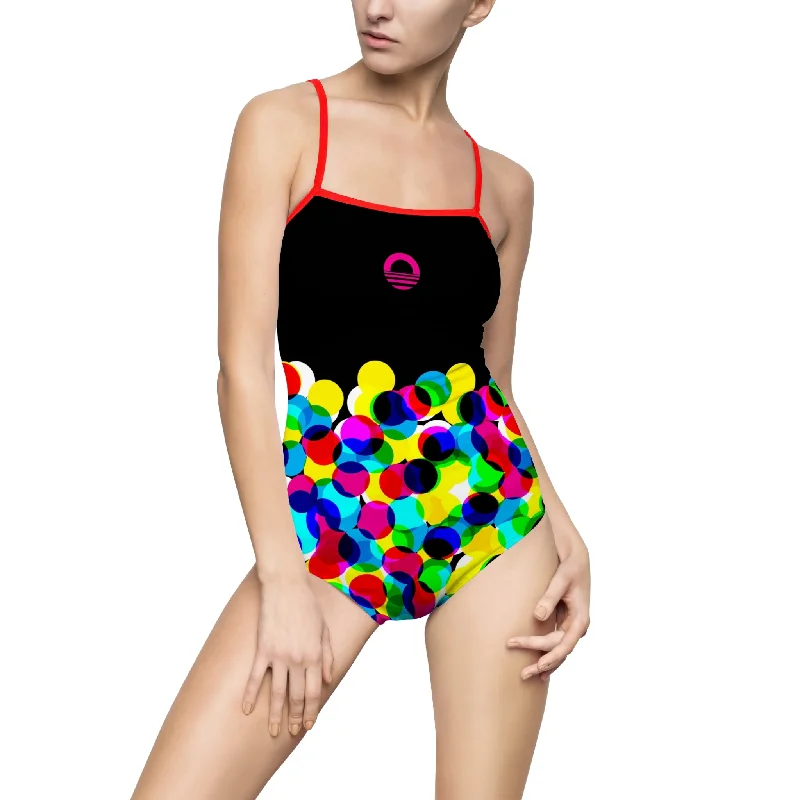 Swimsuit - CMYK Swimsuit with Skirt