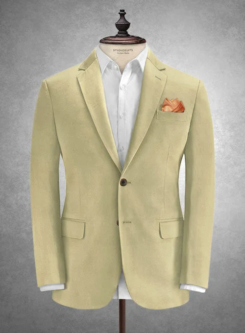 Caccioppoli Cotton Gabardine Ocean Khaki Jacket Tailored Jacket Straight Jacket A-Line Jacket Caccioppoli Cotton Gabardine Ocean Khaki Jacket Tailored Jacket Straight Jacket A-Line Jacket