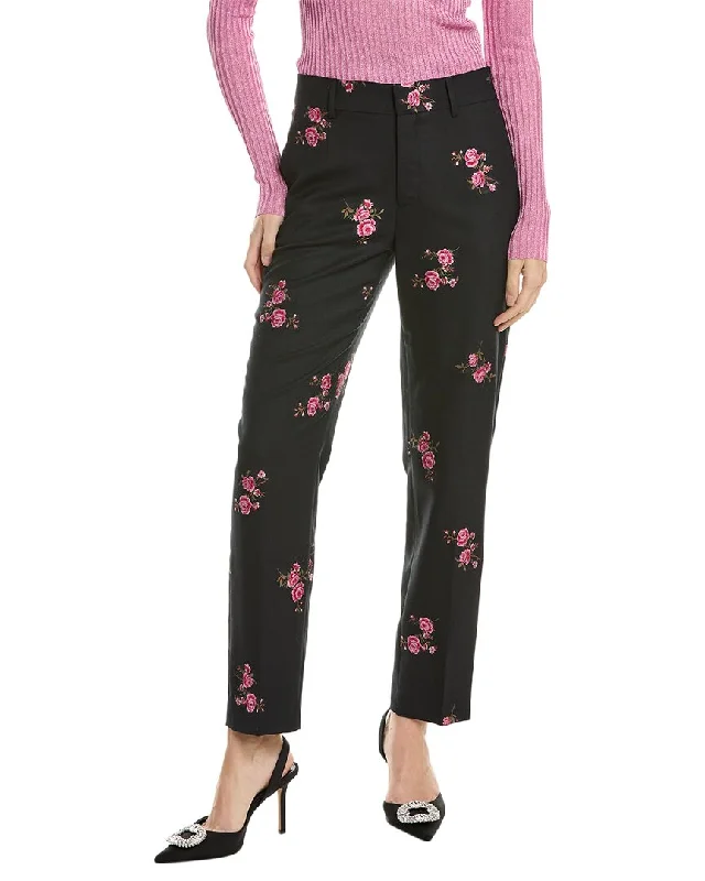 RED Valentino Wool-Blend Pant Fashionable Jogger Pants