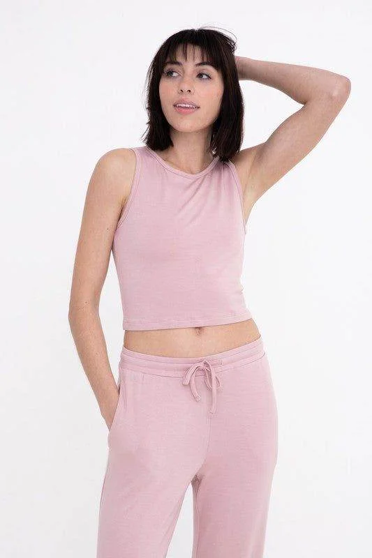 Mono B | Lounge Terry Tank Top relaxed fit tank
