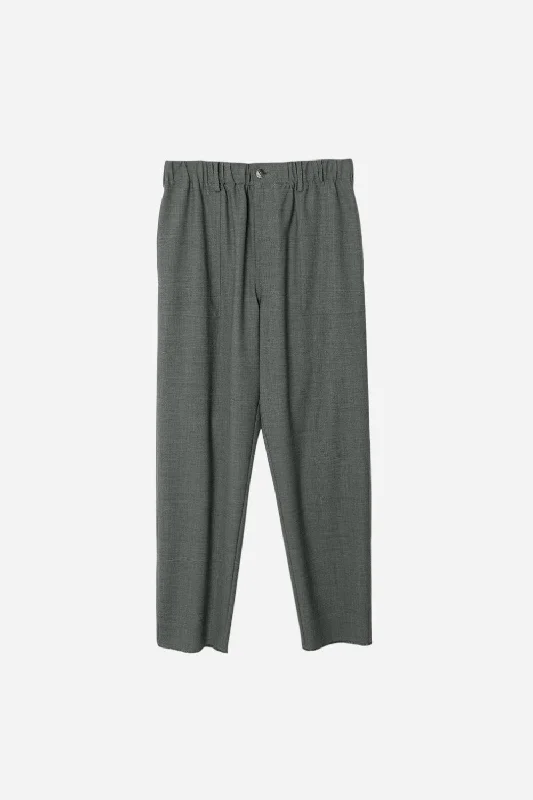 Xirena Charcoal Melange Mercer Pant Stylish Paperbag Waist Pants