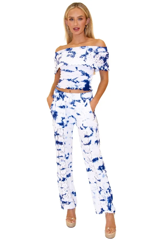 TIE DYE BLUE