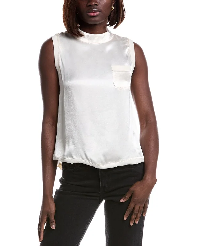 FATE Pocket Tank sequin tank top