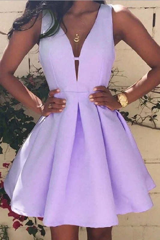 V Neck Elegant Keyhole Pleated Sleeveless Sexy Skater Party Dress C590 Tunics Office stylish V Neck Elegant Keyhole Pleated Sleeveless Sexy Skater Party Dress C590 Tunics Office stylish