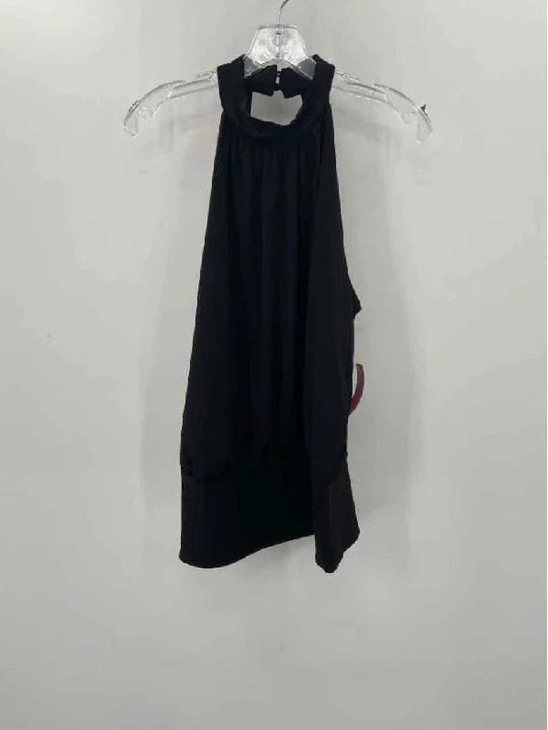 Pre-Owned Boston Proper Black Size Small Halter Tank Top fashionable tank top