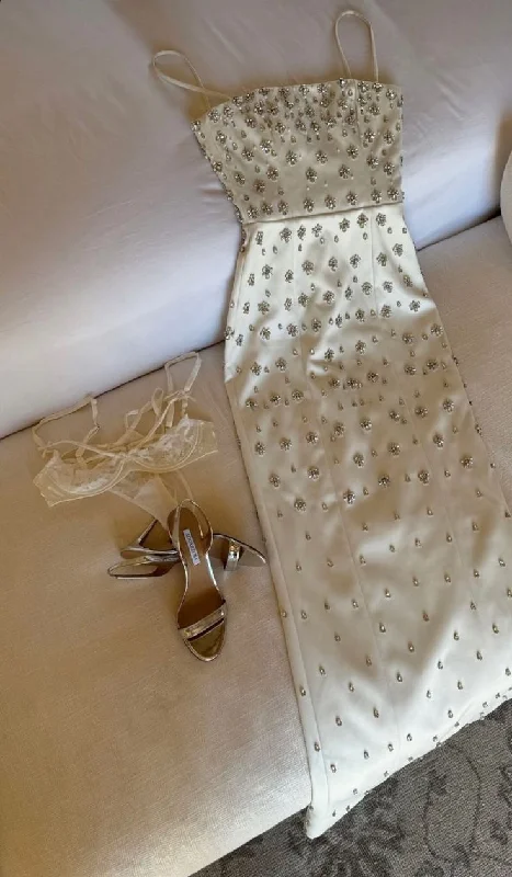 Stunning Spaghetti Straps Beadings Sheath Long Evening Party Dress, DP3755 Tunics Versatile stylish Stunning Spaghetti Straps Beadings Sheath Long Evening Party Dress, DP3755 Tunics Versatile stylish
