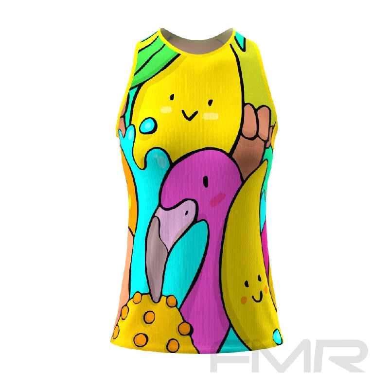 FMR Women's Summer Tank Top turquoise tank top