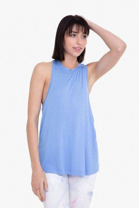 Mono B | Raw Edge Flow Tank flowy tank top