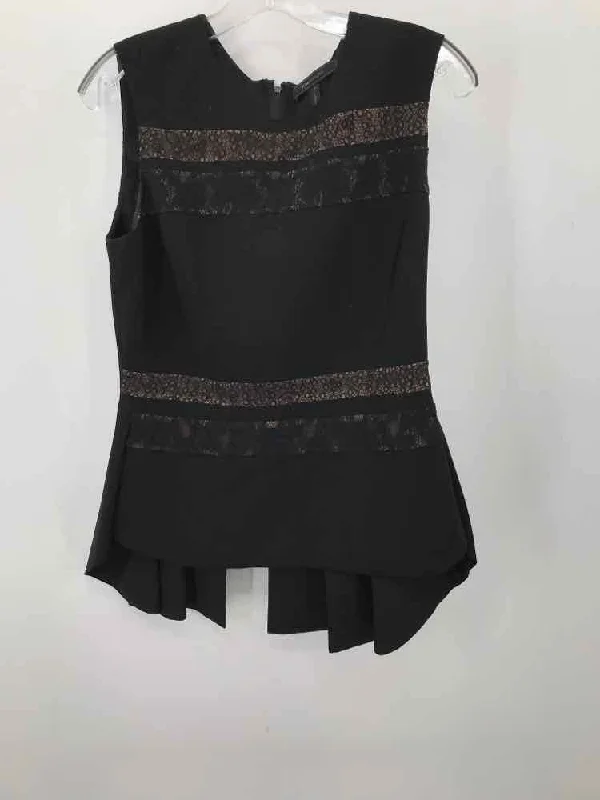 Pre-Owned BCBG Black Size Medium Tank Top soft tank top