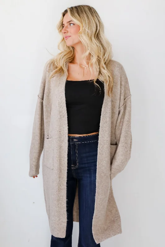 FINAL SALE - Coveted Upgrade Taupe Sweater Cardigan Faux Fur Fabric Real Fur Fabric Shearling Fabric FINAL SALE - Coveted Upgrade Taupe Sweater Cardigan Faux Fur Fabric Real Fur Fabric Shearling Fabric