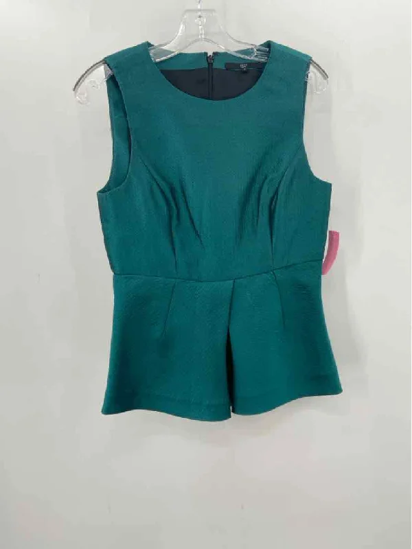 Pre-Owned Tibi Blue Size 8 Tank Top grey tank top