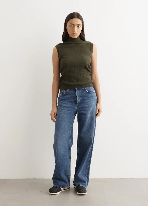 ESC Knit Tank Top pastel tank top