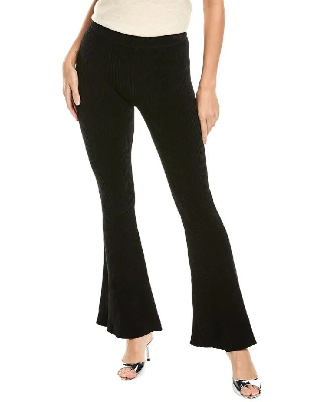 Sandro Rib Pant Casual Plaid Pants