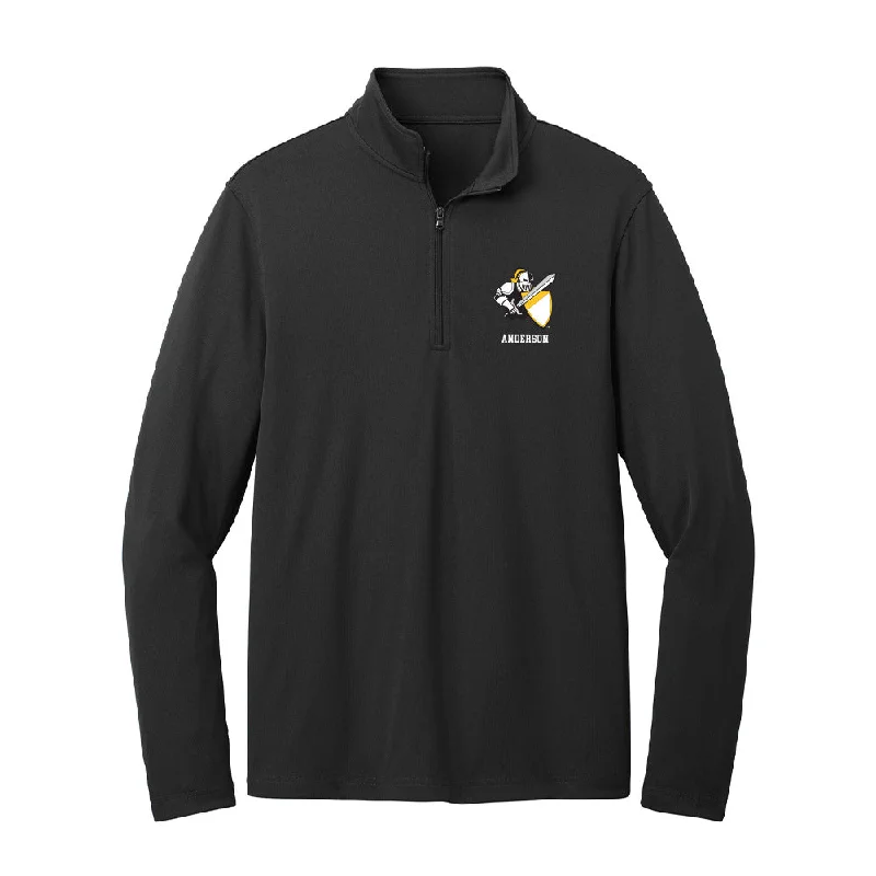 PLU - NCAA Women's Rowing : Maddie Anderson - Lightweight Quarter Zip Jacket Knit Jacket Woven Jacket Fleece Jacket PLU - NCAA Women's Rowing : Maddie Anderson - Lightweight Quarter Zip Jacket Knit Jacket Woven Jacket Fleece Jacket
