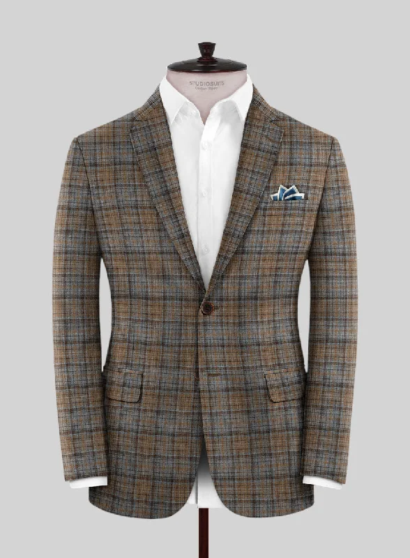 Loro Piana Urcia Wool Jacket Front Pockets Side Pockets Patch Pockets