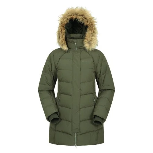Mountain Warehouse Womens/Ladies Isla II Long Down Jacket Denim Jacket Leather Jacket Suede Jacket Mountain Warehouse Womens/Ladies Isla II Long Down Jacket Denim Jacket Leather Jacket Suede Jacket
