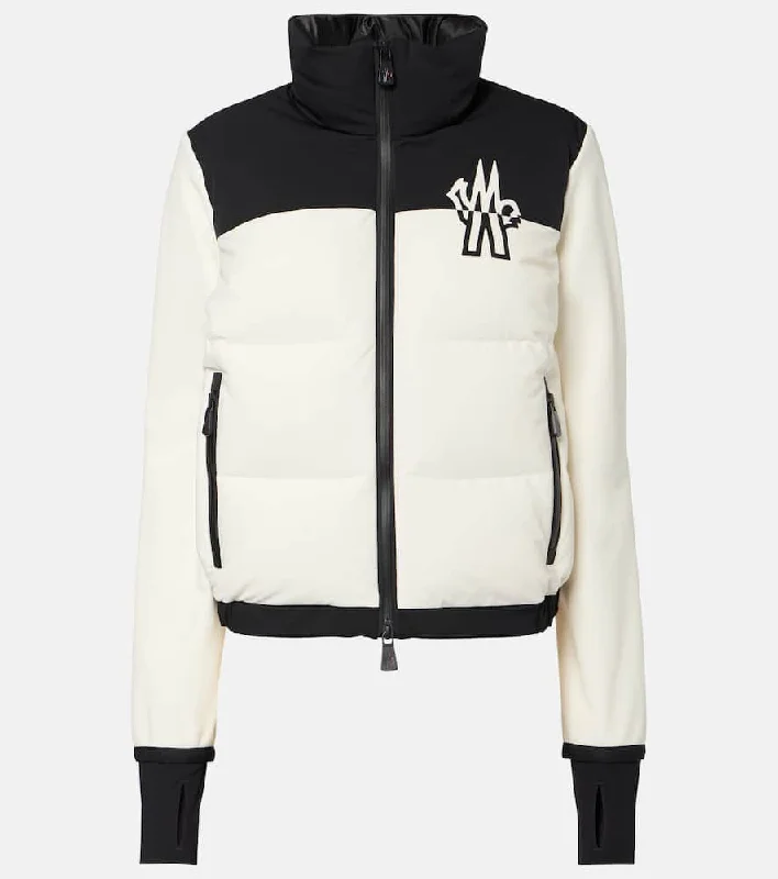 Moncler Grenoble Zip-up cardigan Fleece Fabric Down Fabric Feather Fabric