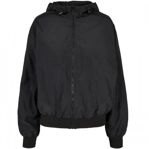 Build Your Brand Womens/Ladies Crinkle Batwing Sleeve Jacket Anorak Shell Jacket Lightweight Jacket Build Your Brand Womens/Ladies Crinkle Batwing Sleeve Jacket Anorak Shell Jacket Lightweight Jacket