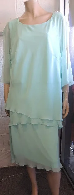 Eve Hunter Chiffon Skirt Suit denim skirt stylish