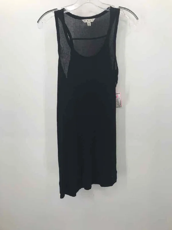 Pre-Owned Cabi Black Size XS Tank Top fitness tank top