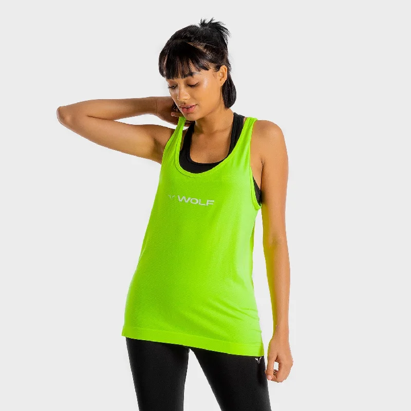 Primal Tank - Neon peach tank top