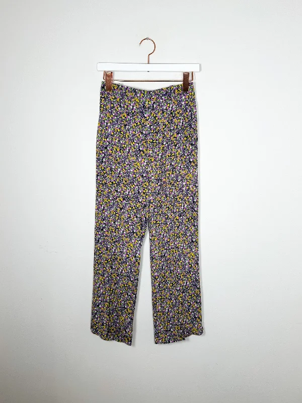 Nº 21 - Floral Pant - Nero Cozy Maternity Pants