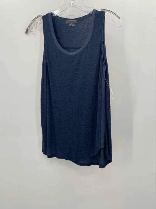 Pre-Owned Vince Blue Size Small Tank Top bright tank top