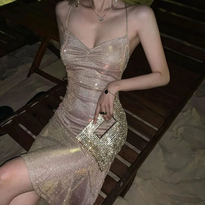 Spaghetti Straps Unique Party Dress ,Chic Homecoming Dress C2113 Pleated Skirt Elegant Spaghetti Straps Unique Party Dress ,Chic Homecoming Dress C2113 Pleated Skirt Elegant