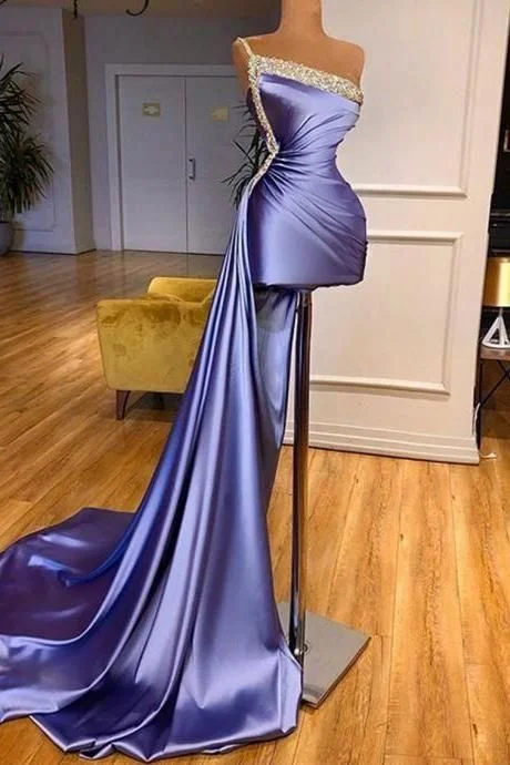 Sexy One Shoulder Short Prom Party Dress with Detachable Skirt Shiny Beaded Top Formal Women Dresses Custom Made C1257 Tunics Print Colorful Sexy One Shoulder Short Prom Party Dress with Detachable Skirt Shiny Beaded Top Formal Women Dresses Custom Made C1257 Tunics Print Colorful