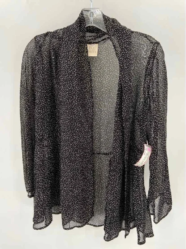 Pre-Owned Karol Richardson Black Size Small Polka Dot Cardigan Wool Cardigan Cotton Cardigan Cashmere Cardigan Pre-Owned Karol Richardson Black Size Small Polka Dot Cardigan Wool Cardigan Cotton Cardigan Cashmere Cardigan