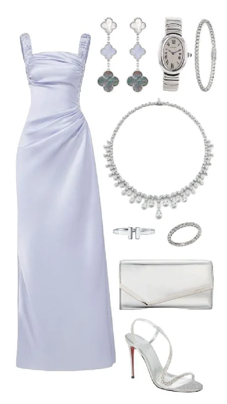 Simple Spaghetti Straps Sheath Satin Party Dress Wedding Guest Dress, DP3664 Tunics Review highly