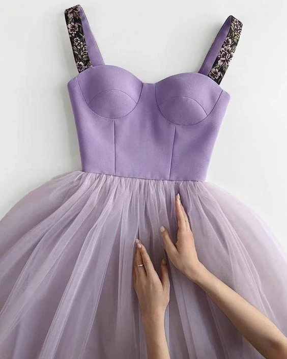 Purple Tulle Short Party Dress Short Homecoming Dresses c2734 Tunics Hiking breathable Purple Tulle Short Party Dress Short Homecoming Dresses c2734 Tunics Hiking breathable