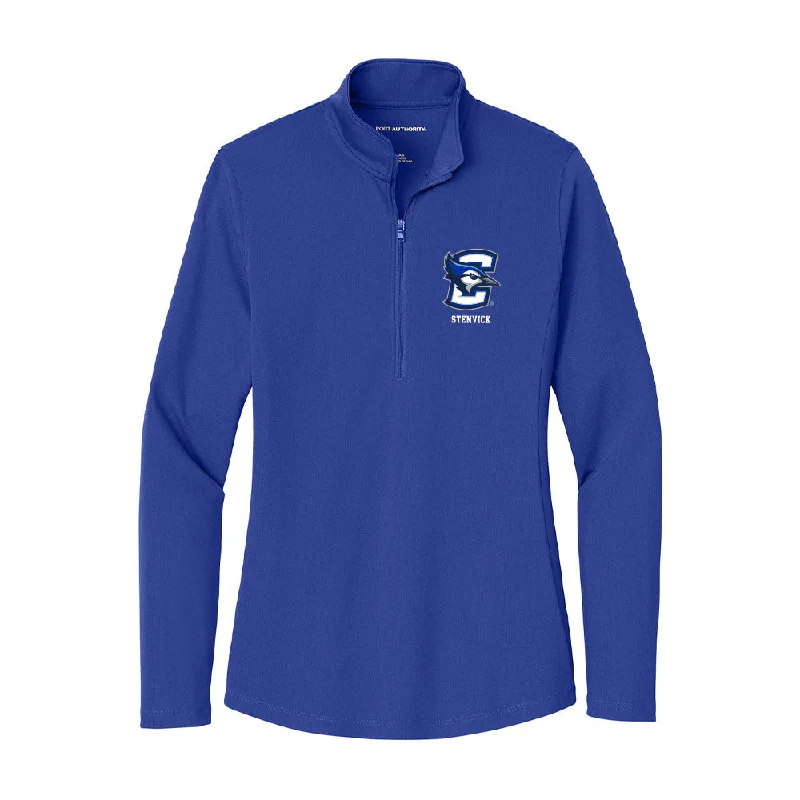 Creighton - NCAA Women's Rowing : Julia Stenvick - Women's Lightweight Quarter Zip Jacket Zippered Jacket Buttoned Jacket Snapped Jacket Creighton - NCAA Women's Rowing : Julia Stenvick - Women's Lightweight Quarter Zip Jacket Zippered Jacket Buttoned Jacket Snapped Jacket